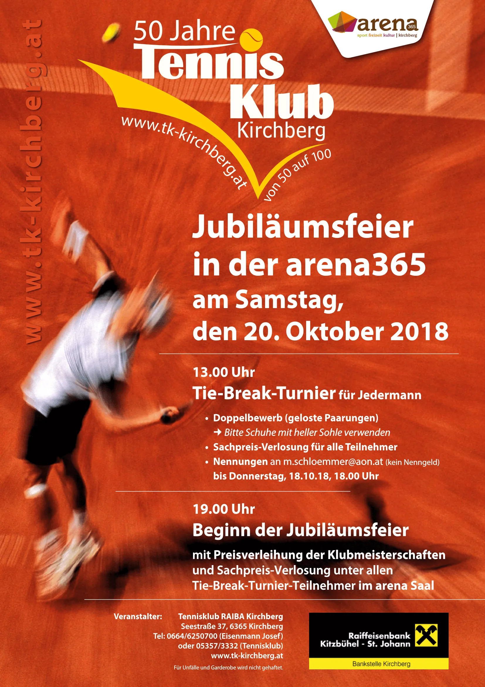 50 Jahre Tennisklub Kirchberg